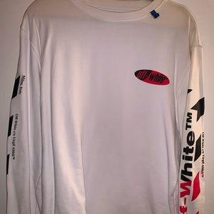 “Off-White” crewneck sweatshirt